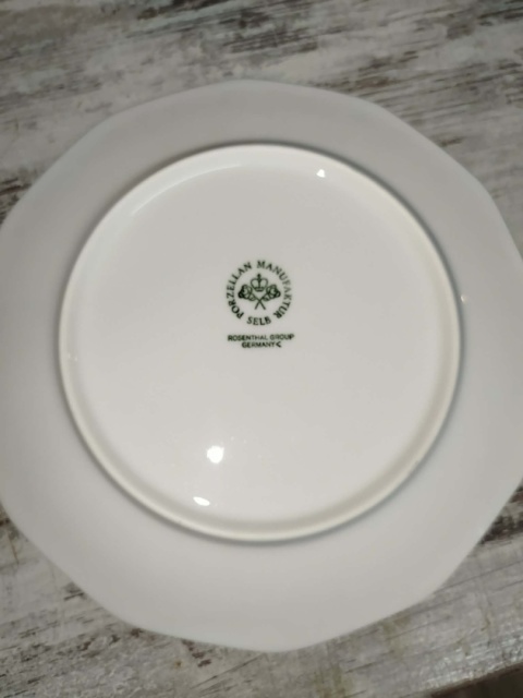 6x talerz śniad. Rosenthal Biała Maria śr.20 cm