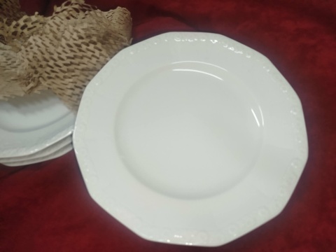 NOWY talerz Rosenthal Biała Maria śred. 22 cm