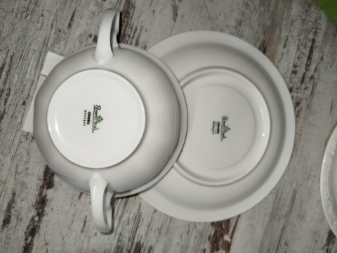 Rosenthal Biała Maria -bulionówka + spodek