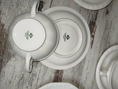 Rosenthal Biała Maria -bulionówka + spodek