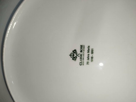 duża patera- podtalerz Rosenthal Biała Maria 31 cm
