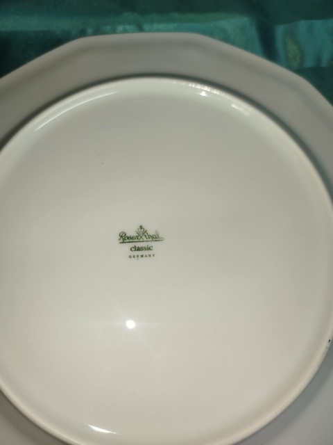 duży talerz Talerz Rosenthal Biała Maria śred. 28 cm