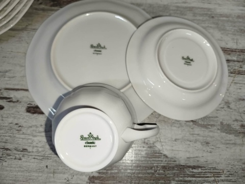 filiżanka- zestaw Rosenthal Biała Maria