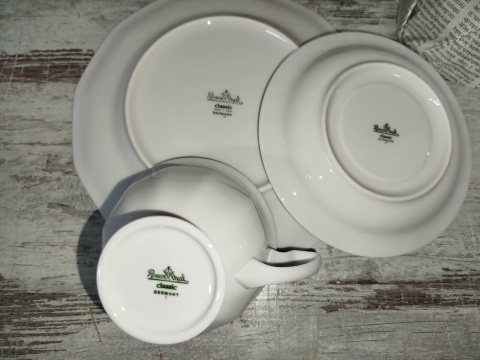 filiżanka- zestaw Rosenthal Biała Maria