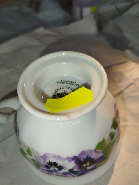 filiżanka- zestaw Rosenthal Maria Bratki
