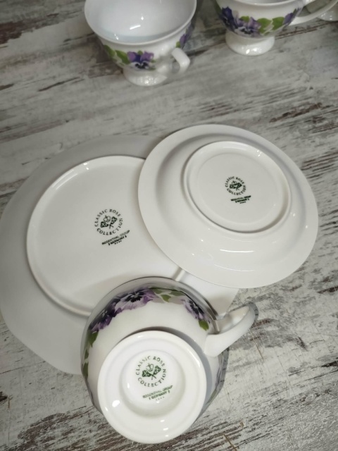 filiżanka- zestaw Rosenthal Maria Bratki
