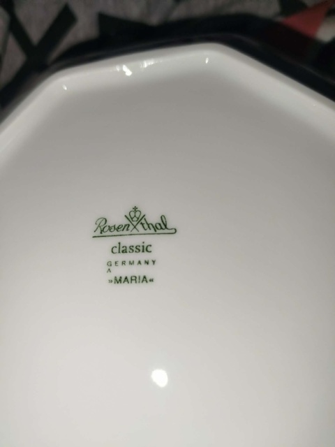 misa Rosenthal Biała Maria śred. 25 cm