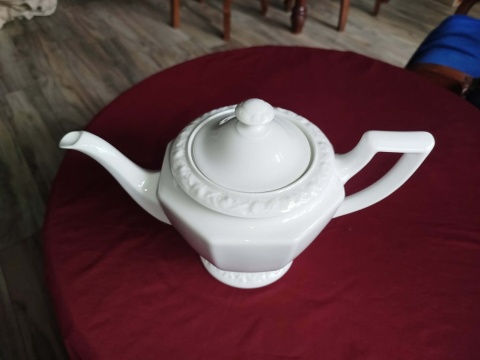 ogromny dzbanek do herbaty Rosenthal Biała Maria, 1,9 L