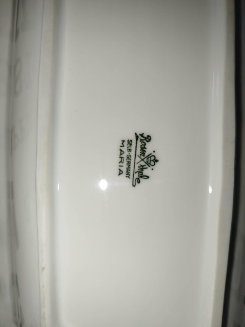 półmisek Rosenthal Biała Maria 25,5/13,5 cm