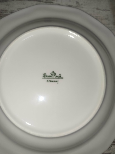 talerz głęboki Rosenthal Biała Maria śred. 21,5 cm