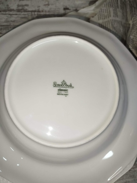 talerz głęboki Rosenthal Biała Maria