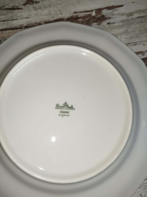 talerz płaski Rosenthal Biala Maria