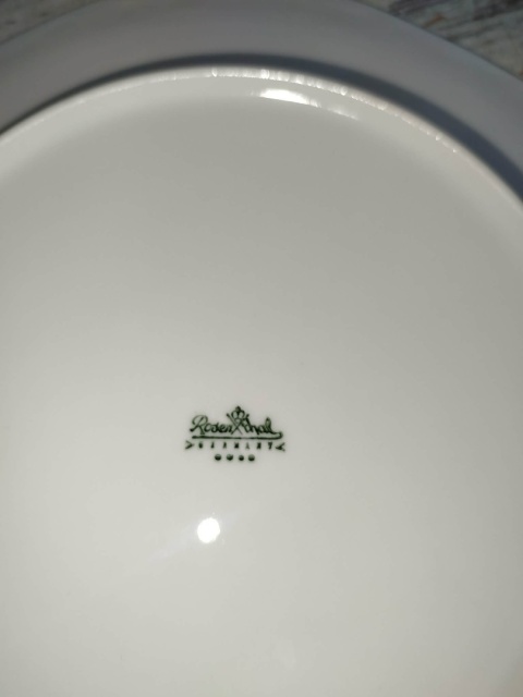 talerz płaski Rosenthal Biala Maria