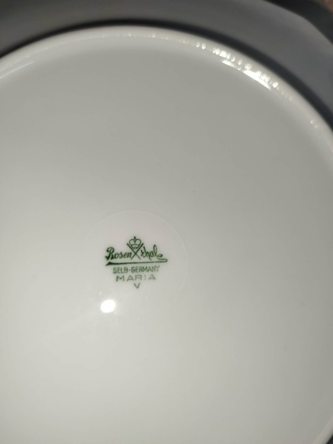 talerz płaski Rosenthal Biala Maria