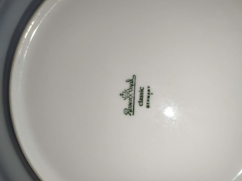 talerz płaski Rosenthal Biala Maria