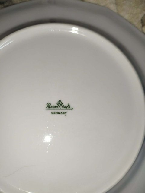 talerz płaski Rosenthal Biala Maria