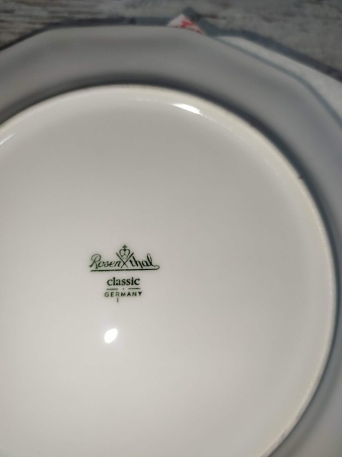 talerz śniad. Rosenthal Biała Maria śred. 22 cm