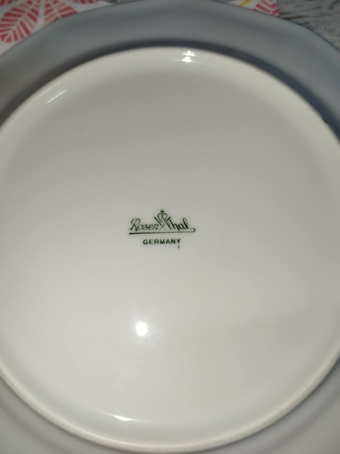 talerz śniad. Rosenthal Biała Maria śred. 22 cm