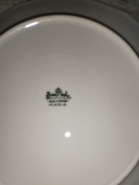 talerz śniadaniowy Rosenthal Biała Maria śred. 20 cm