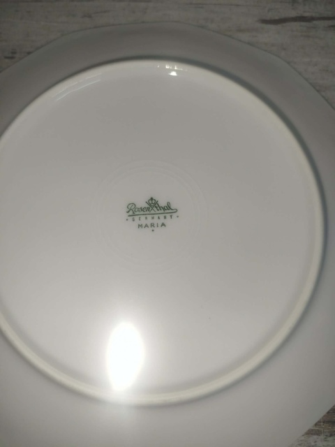 talerz śniadaniowy Rosenthal Biała Maria śred. 20 cm