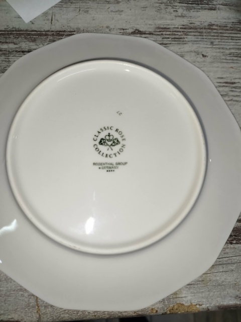 talerz śniadaniowy Rosenthal Maria Poesie