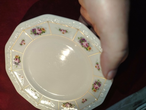 talerz śniadaniowy Rosenthal Maria Poesie