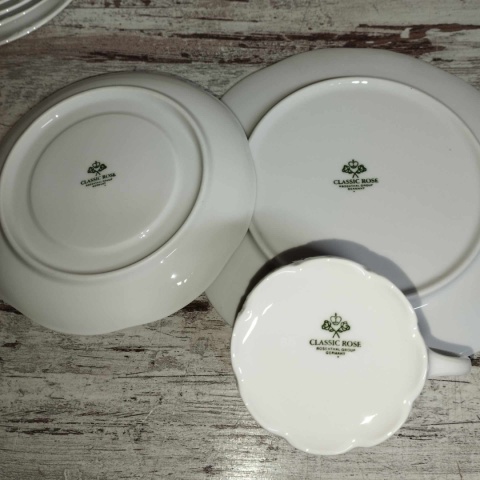 zestaw- filiżanka Rosenthal Monbijou Grune Ranke