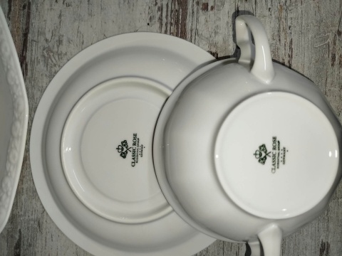 Rosenthal Biała Maria -bulionówka + spodek