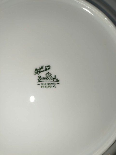 patera, talerz do makaronu Rosenthal Biała Maria śred.30cm
