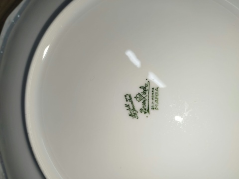 talerz płaski Rosenthal Biala Maria 1926r