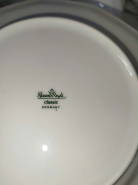 talerz płaski Rosenthal Biala Maria