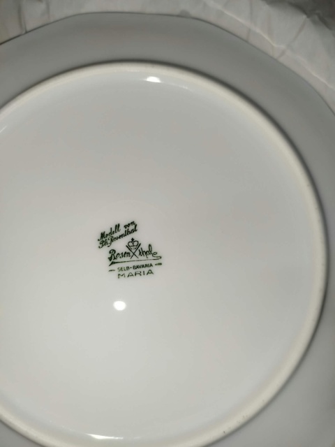 talerz śniadaniowy Rosenthal Biała Maria śred. 20 cm