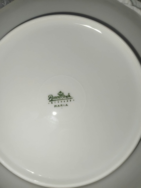 talerz śniadaniowy Rosenthal Biała Maria śred. 20 cm