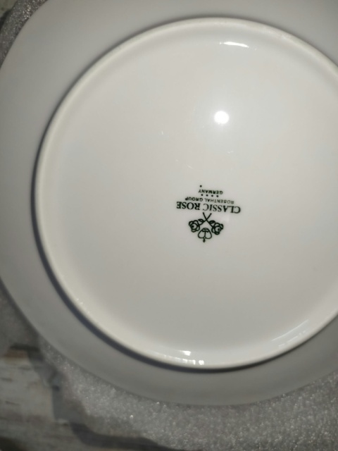 talerz śniadaniowy Rosenthal Biała Maria śred. 20 cm