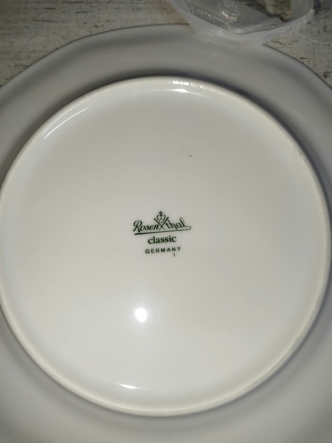 talerz śniadaniowy Rosenthal Biała Maria śred. 20 cm