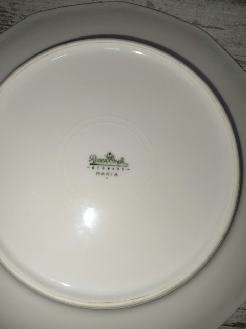 talerz śniadaniowy Rosenthal Biała Maria śred. 20 cm